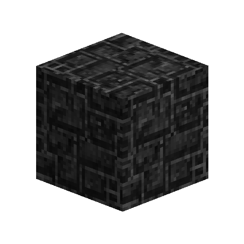 Aged basalt ashlar blocks