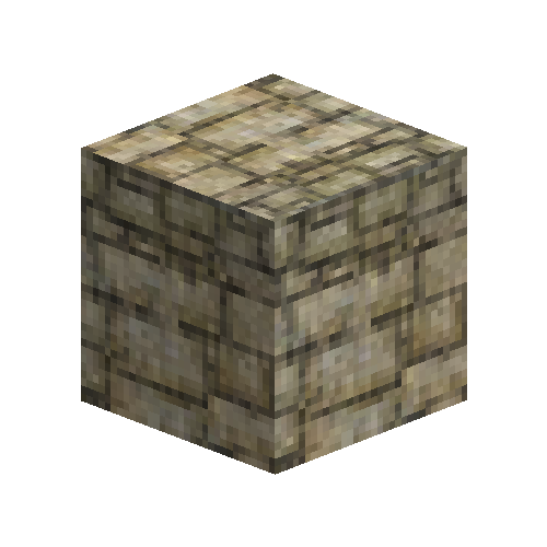 Aged limestone ashlar blocks