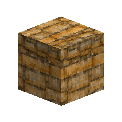 Aged sandstone ashlar blocks