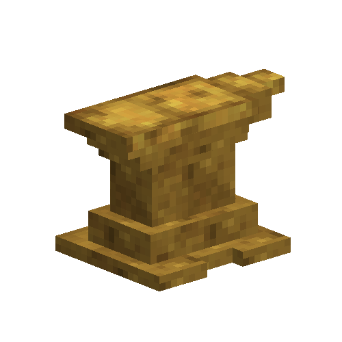 Tin bronze anvil