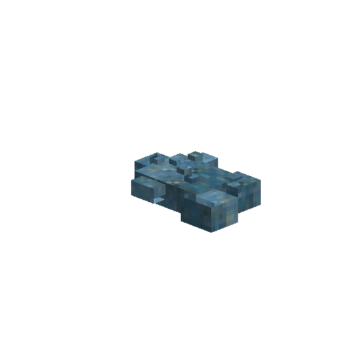 Coral crust (blue)