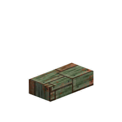 Copper roof beam