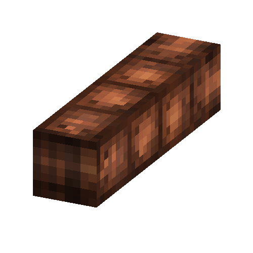 Acacia shingle ridge beam