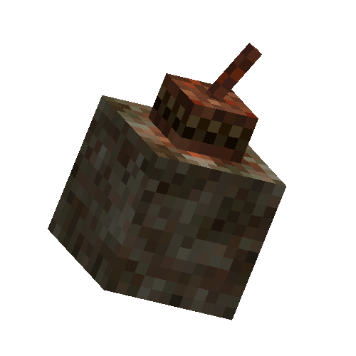 Stone blasting bomb
