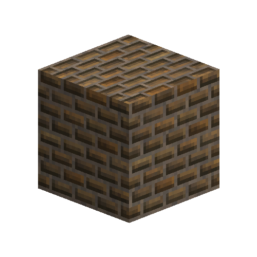 Brown bricks (running bond)