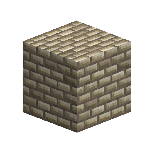 Cream bricks (running bond)
