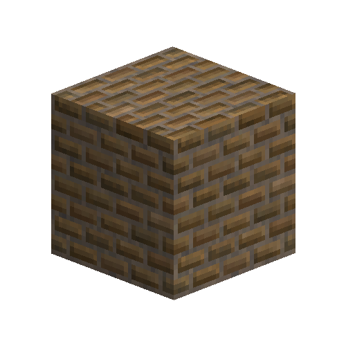 Tan bricks (running bond)