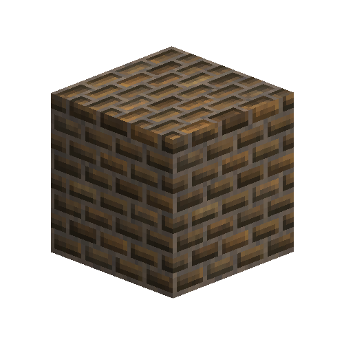 Brown bricks (1/2 offset running bond)