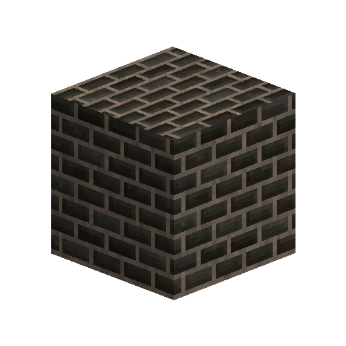 Black bricks (1/4 offset running bond)