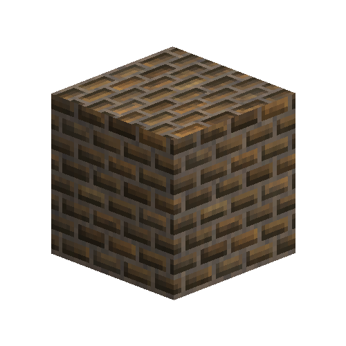 Brown bricks (1/4 offset running bond)