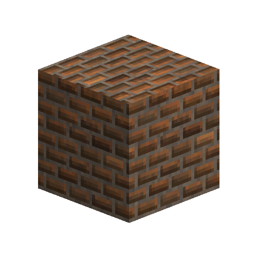 Orange bricks (1/4 offset running bond)