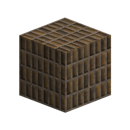 Brown bricks (soldier bond)