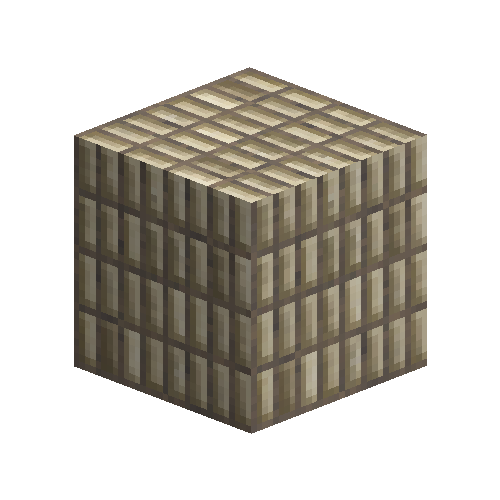 Cream bricks (soldier bond)