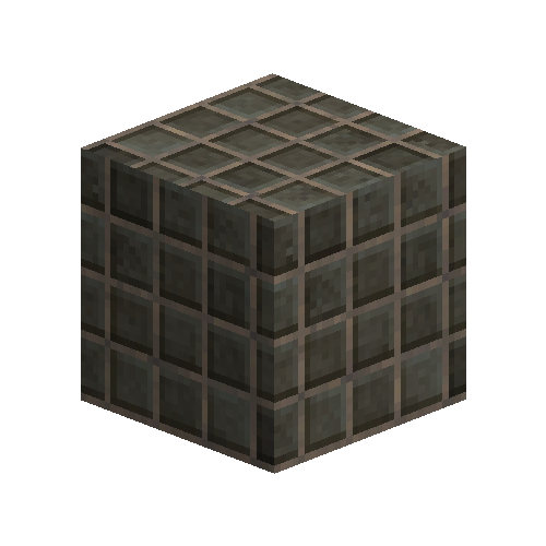 Large gray bricks (offset header bond)