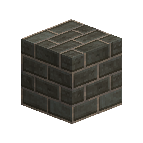 Large gray bricks (1/2 offset running bond)