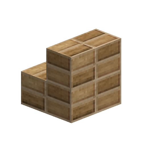 Fireclay brick stairs