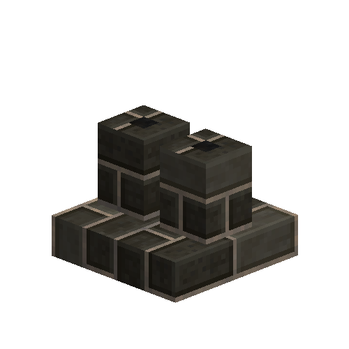 Black brick chimney