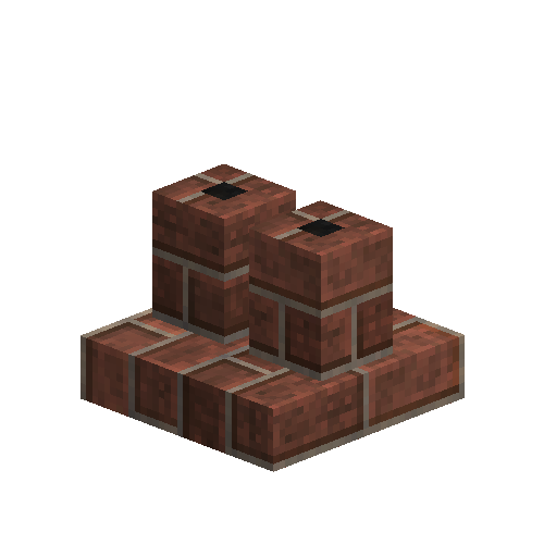 Red brick chimney