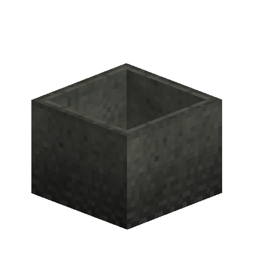 Gray ceramic planter