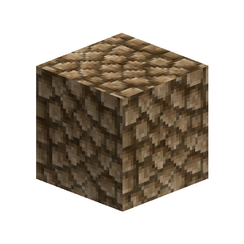 Fanned claystone cobblestone