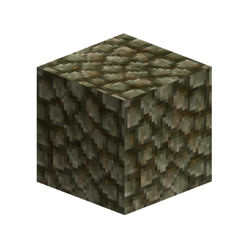 Fanned peridotite cobblestone