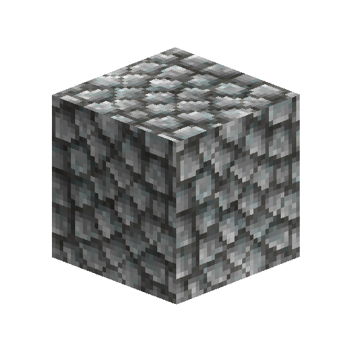 Fanned white marble cobblestone