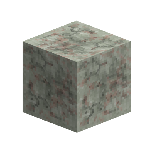 Cracked green marble