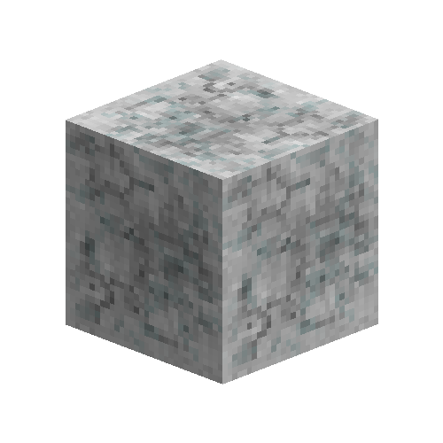 Cracked white marble