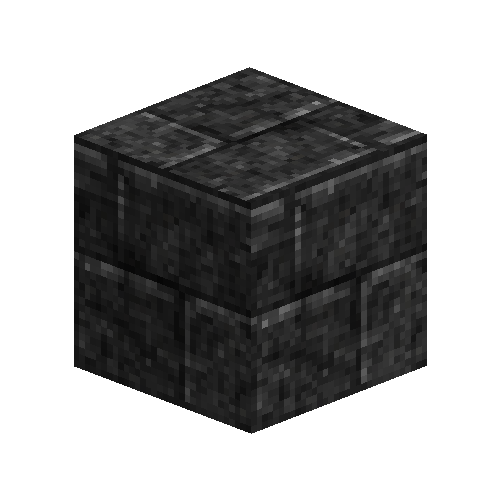 Cracked shale ashlar blocks