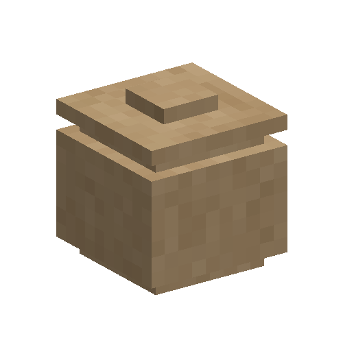 Raw fire clay crock