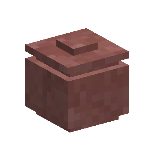 Raw red clay crock
