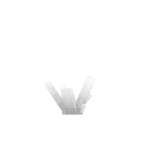 Small milky quartz crystal (variant 2)