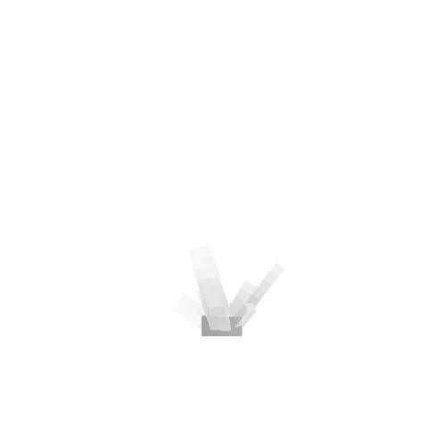 Small milky quartz crystal (variant 3)