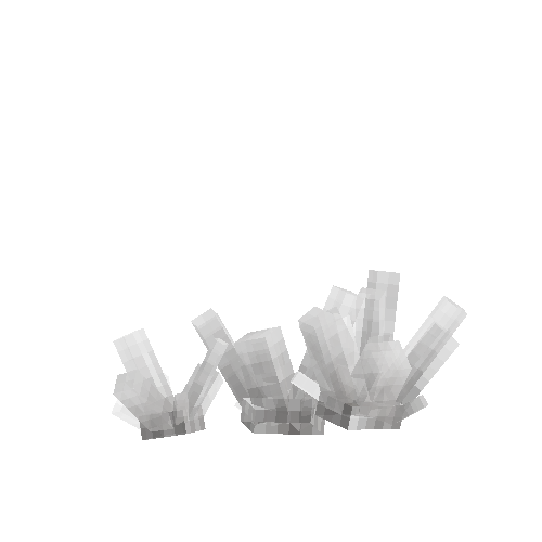 Smoky quartz cluster (variant 1)