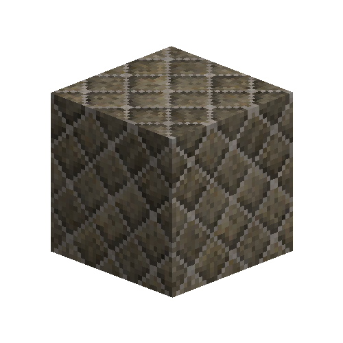 Diamond pattern stone tile