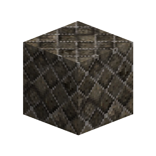 Diamond pattern dark stone tile (aged)