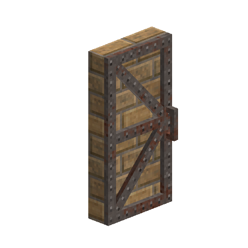 Fireclay brick kiln door