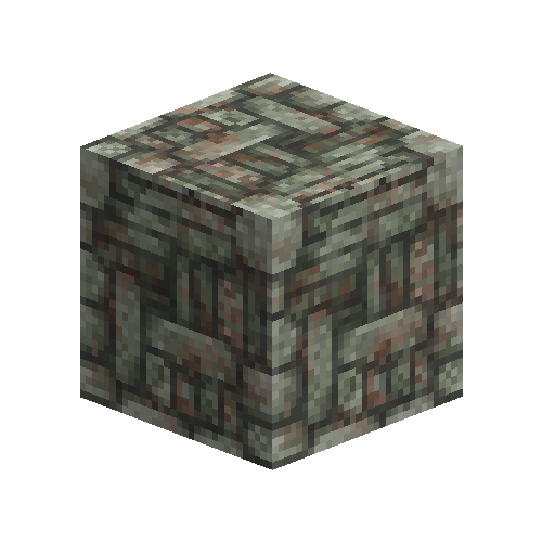 Green marble dry stone
