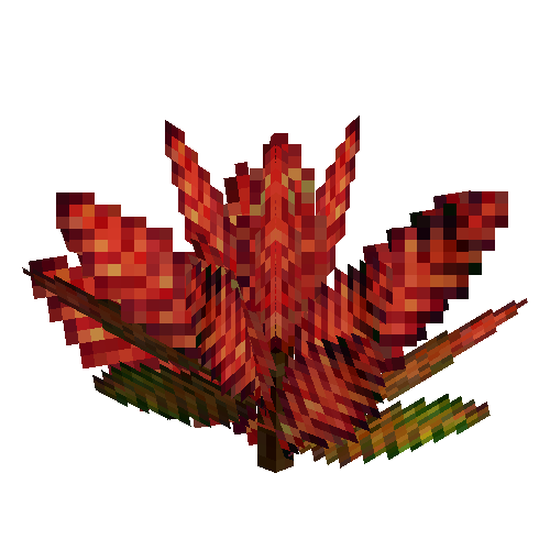 Small croton (Brown green)
