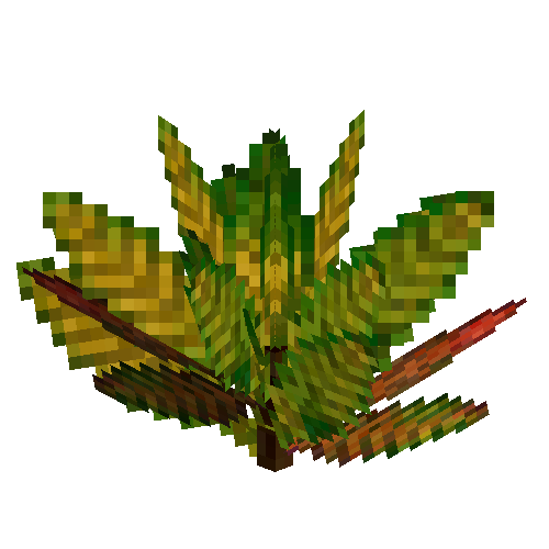 Small croton (Lemongreen crimson)