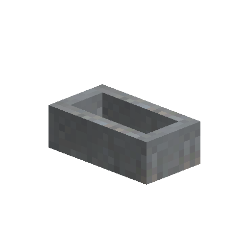 Raw blue clay ingot mold