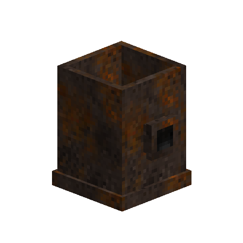 Atmospheric engine piston, middle portion