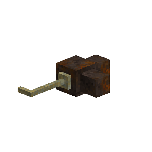 Iron pipe valve with trip lever