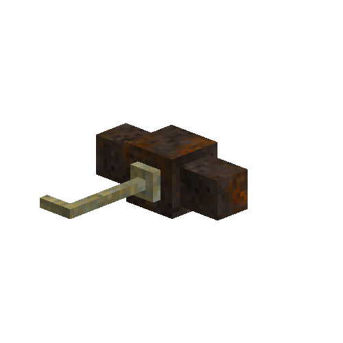Iron pipe valve with trip lever
