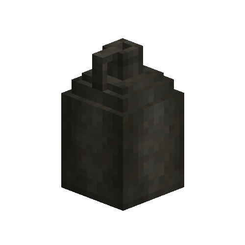 Black ceramic jug