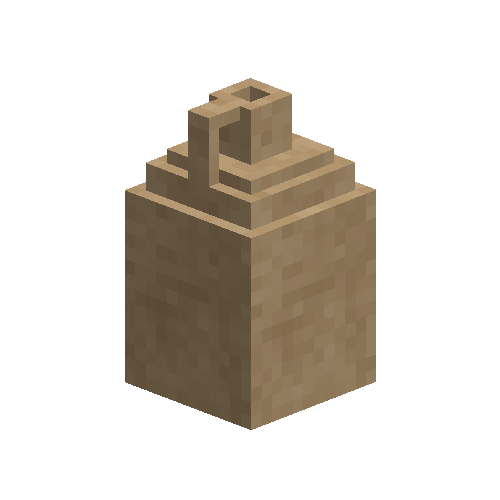 Raw fire clay Jug