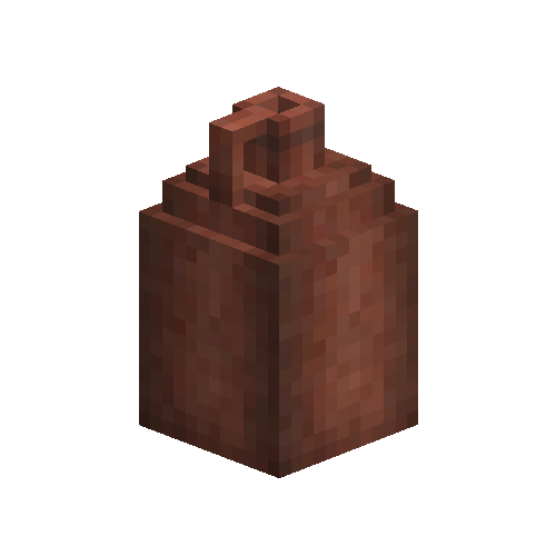 Red ceramic jug