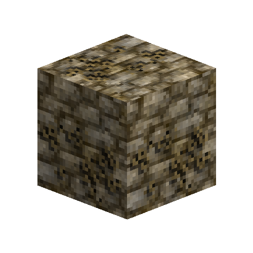 Lichen covered cobblestone (Conglomerate)