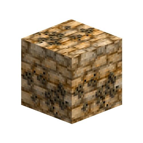 Lichen covered cobblestone (Sandstone)