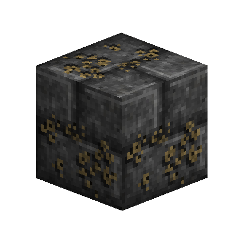 Lichen covered ashlar blocks (Shale)